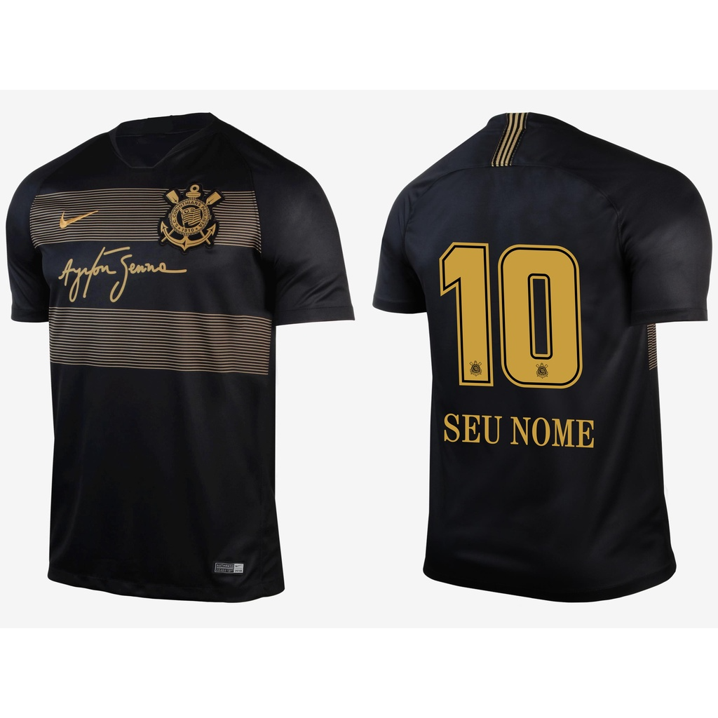 Camisa Retrô TIMAO x Ayrton Senna 2018/19