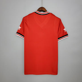CAMISA RETRÔ MANCHESTER UNITED HOME 1985
