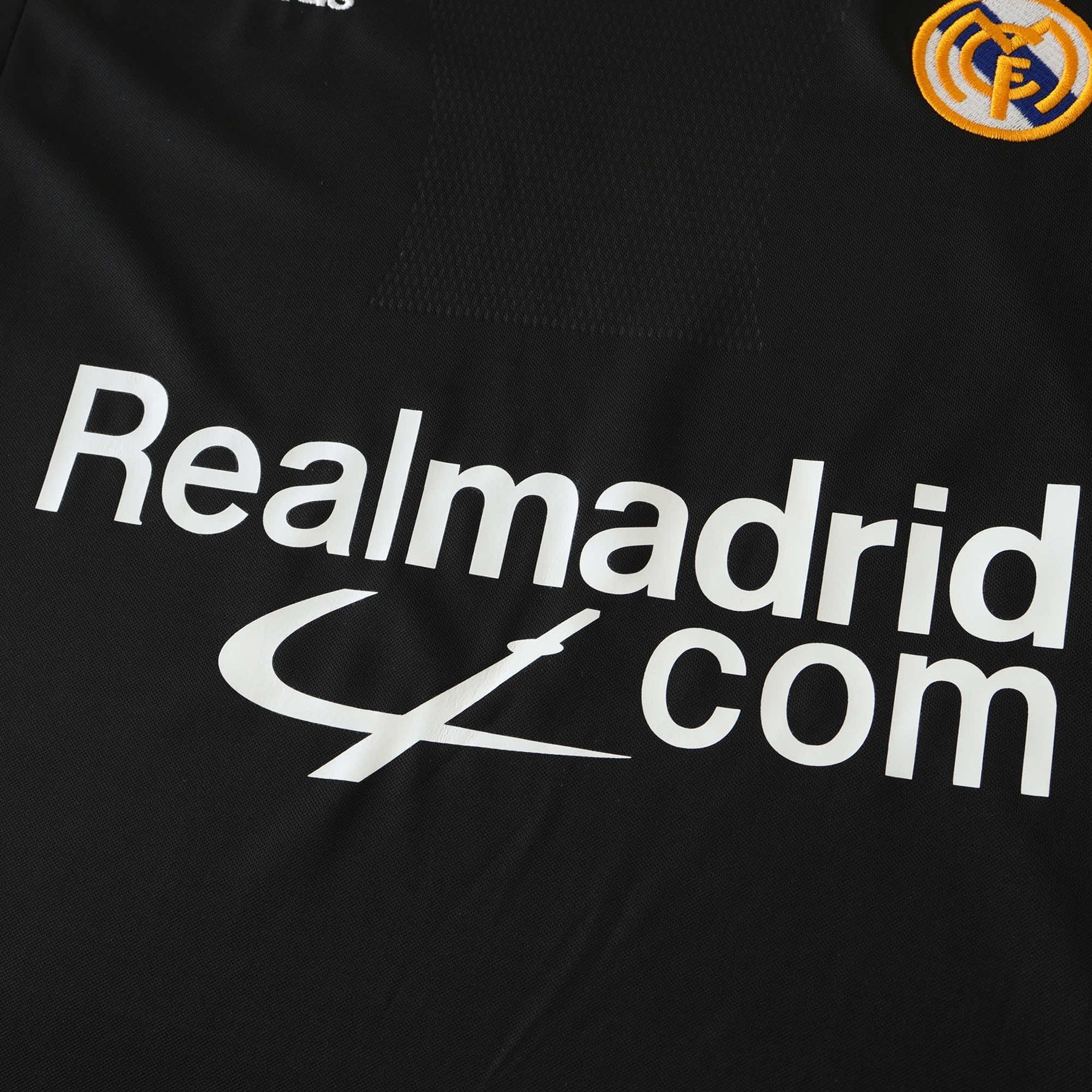 CAMISA RETRÔ REAL MADRID AWAY 01/02