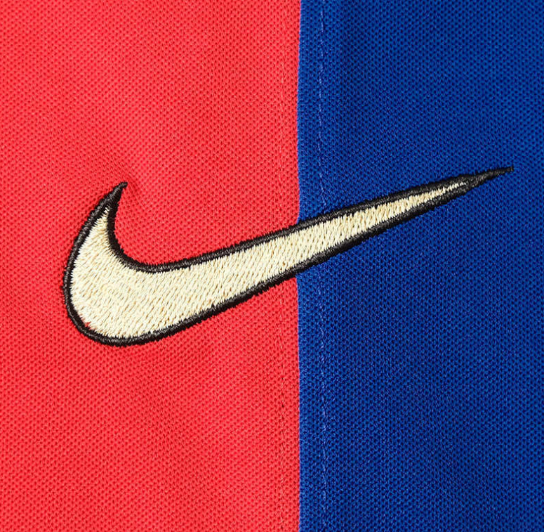 CAMISA RETRÔ BARCELONA HOME MANGA LONGA 100 ANOS