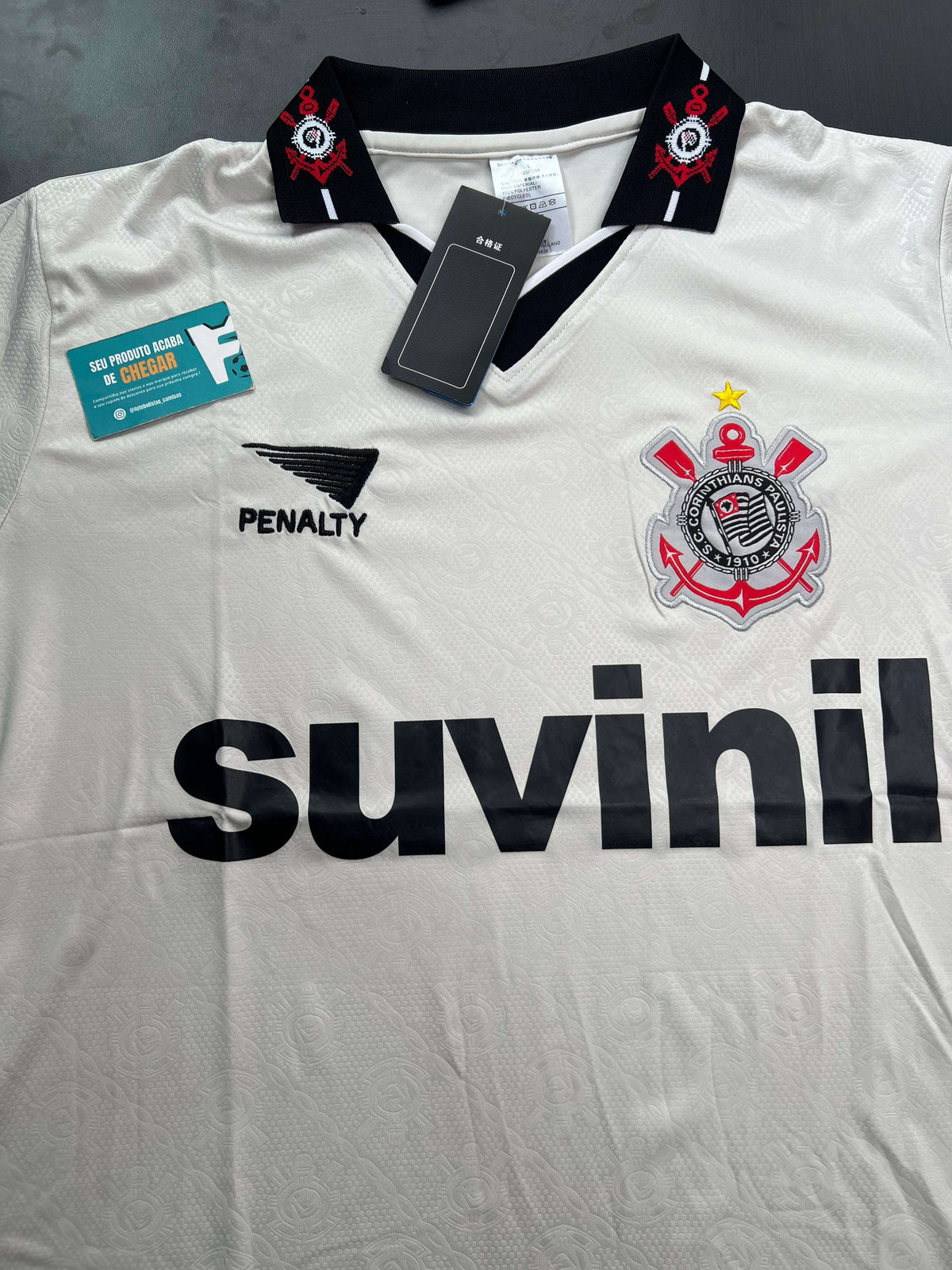 Camisa Retrô Timao 1996 PENALTY HOME