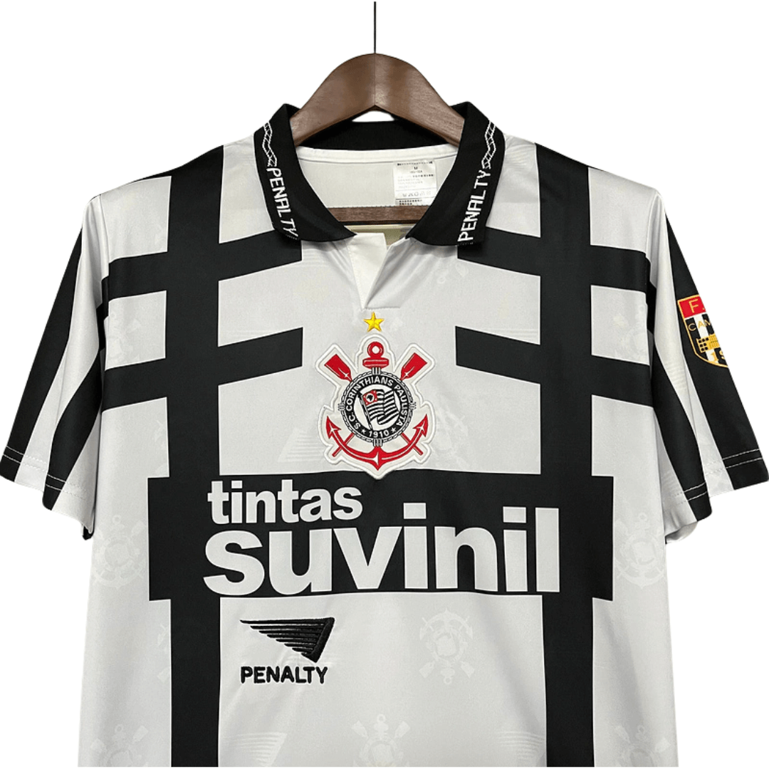 Camisa Retrô Timao Terceira 1996 TEDLAPIDUS BRANCA