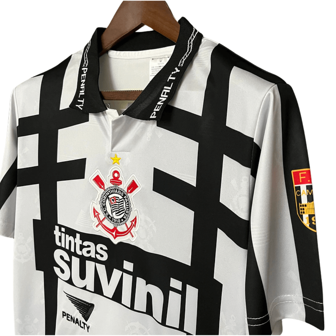 Camisa Retrô Timao Terceira 1996 TEDLAPIDUS BRANCA
