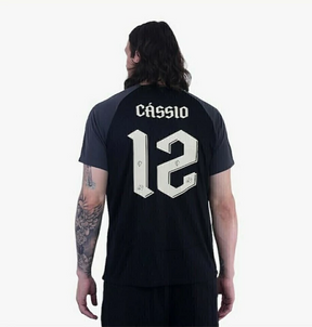 CAMISA TIMAO CÁSSIO TORCEDOR PRETA