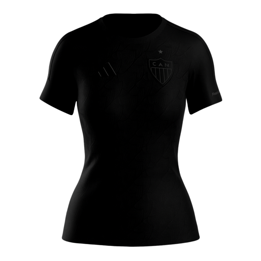 CAMISA GALO ALL BLACK 2025 TORCEDOR FEMININA