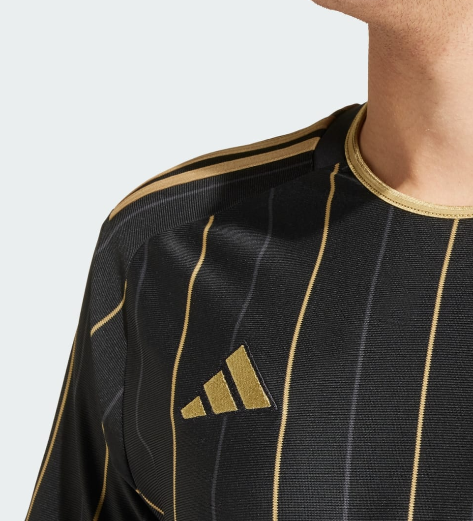 CAMISA TITULAR I LOS ANGELES GALAXY  MUNDIAL DE CLUBES 2025 TORCEDOR MASCULINA PRETA