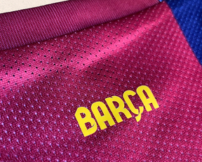 CAMISA RETRÔ  BARCELONA HOME 2014/15 GRENÁ MASCULINA + CHAVEIRO ESPECIAL DE BRINDE