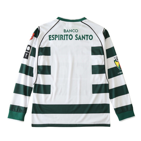 CAMISA RETRÔ SPORTING HOME MANGA LONGA 01/03