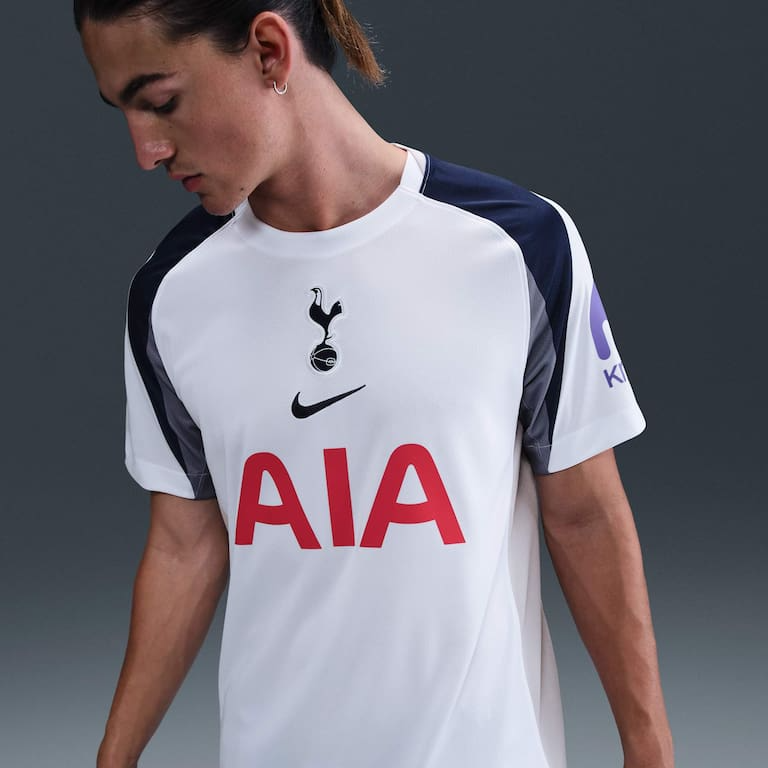 CAMISA TOTTENHAM I HOME 2025/26 TORCEDOR BRANCA