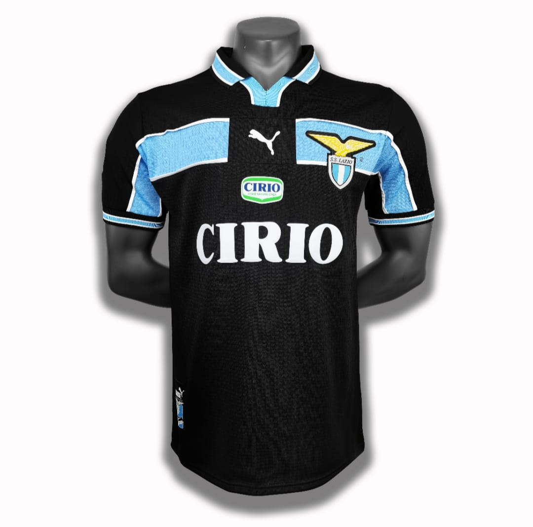 CAMISA RETRÔ LAZIO 1999 PRETA