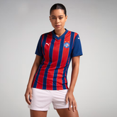 Camisa Bahia Fora 25/26 - Tricolor Puma Versão Feminina Baby Look