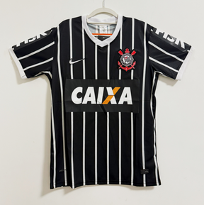 CAMISA RETRO TIMAO RESERVA 2013 PRETA/BRANCA MASCULINA