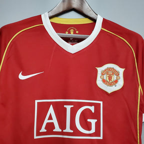 CAMISA RETRÔ MANCHESTER UNITED HOME 06/07