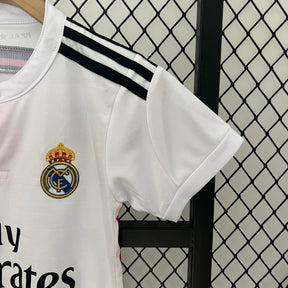 KIT INFANTIL RETRÔ REAL MADRID HOME 14/15