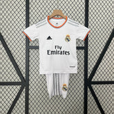KIT INFANTIL RETRÔ REAL MADRID HOME 13/14