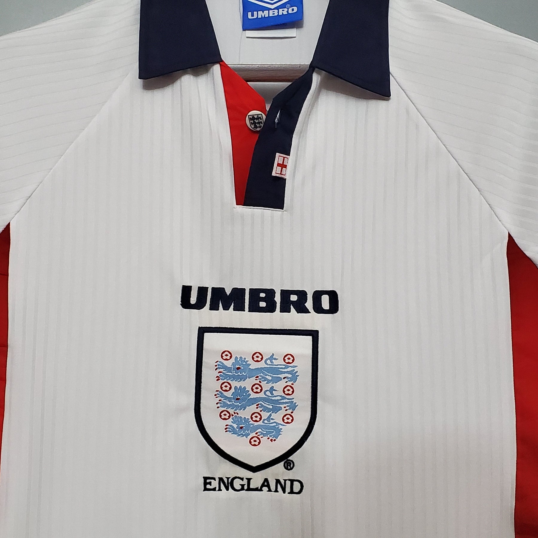 CAMISA RETRÔ INGLATERRA HOME 1998