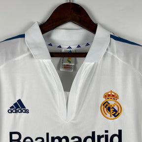 CAMISA REAL MADRID RETRÔ HOME 01/02