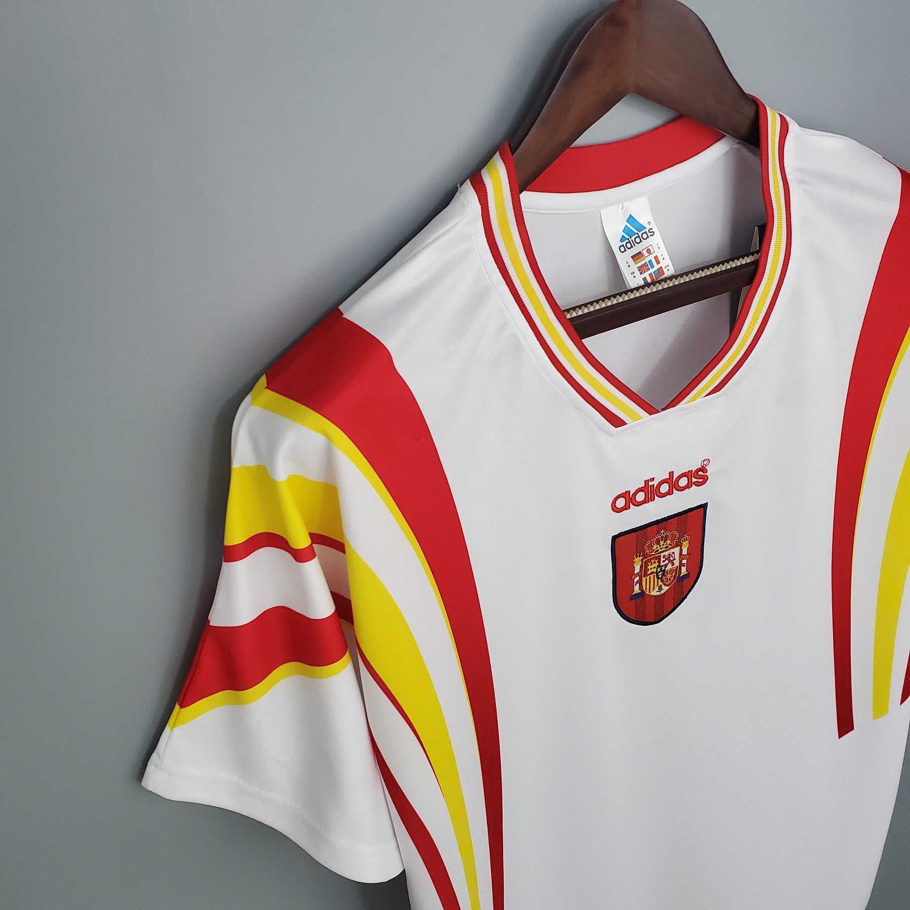 CAMISA RETRÔ ESPANHA AWAY 1997