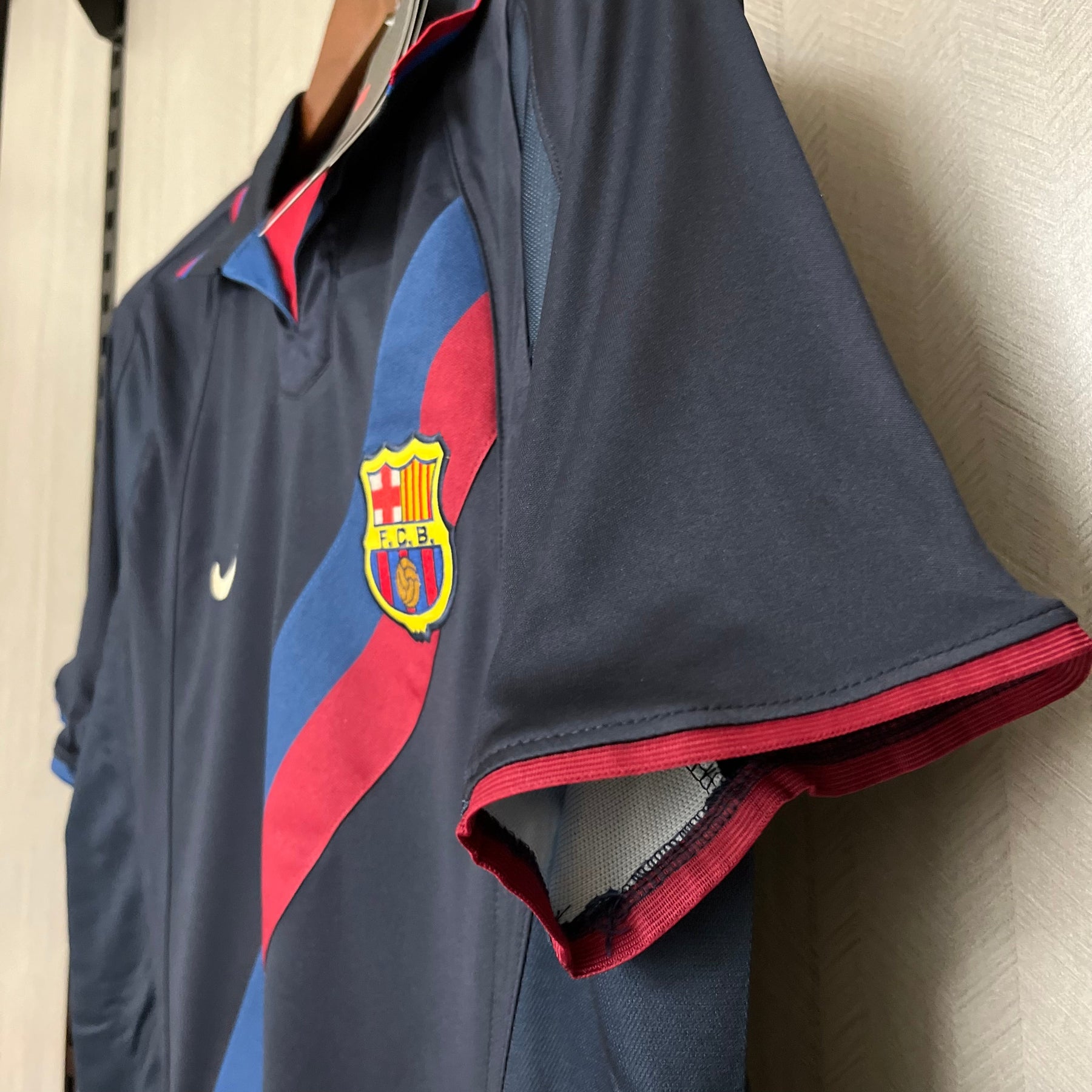 CAMISA RETRÔ BARCELONA THIRD 02/03