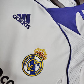 CAMISA RETRÔ REAL MADRID HOME 07/08