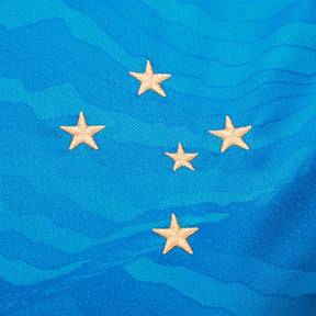 LANÇAMENTO Camisa Cruzeiro III Torcedor Adidas Feminina - Azul