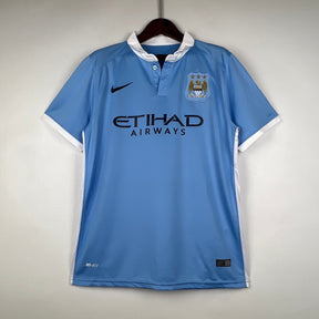 CAMISA MANCHESTER CITY RETRÔ HOME 15/16