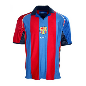 CAMISA RETRÔ BARCELONA HOME 01/02