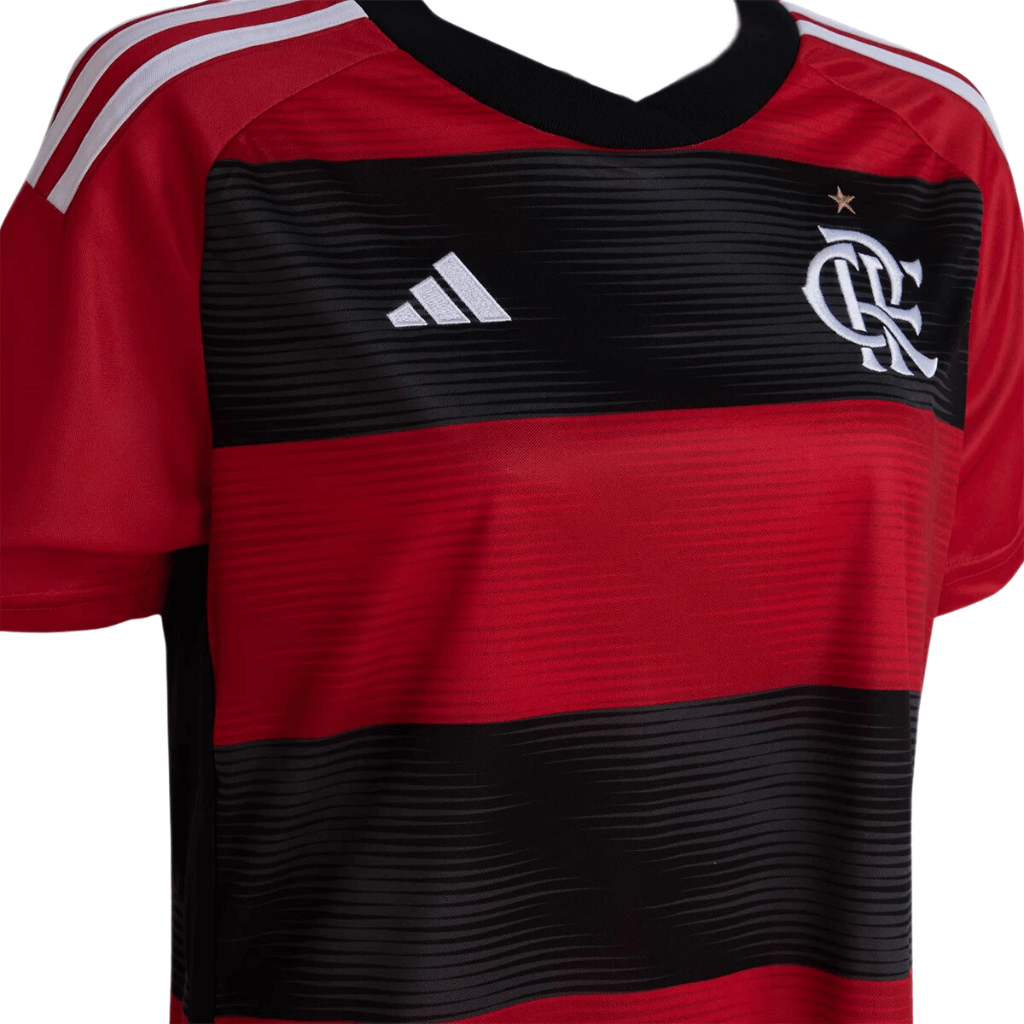 Camisa Feminina Flamengo I  2023/24 - Lançamento