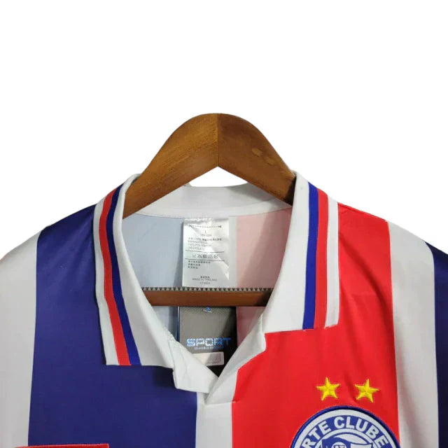 Camisa Bahia Fora 1996  - Versão Listrada Tricolor